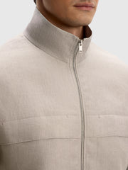 Delave linen bomber