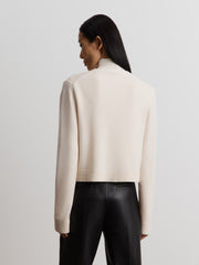 Wool-cashmere cardigan