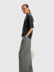 Soft wool trousers