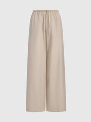 Cotton-blend trousers