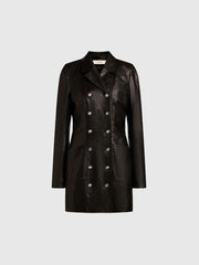 Leather dress