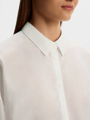Cotton-silk shirt