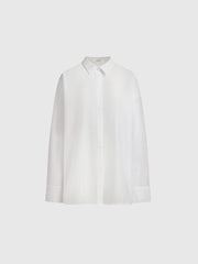 Cotton-silk shirt