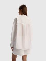Cotton-silk shirt