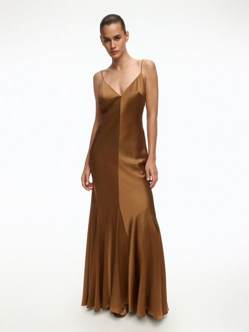 فستان أفا من حرير ميلبري