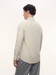 Peached cotton shirt