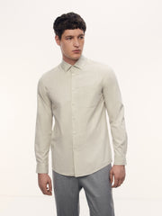 Peached cotton shirt