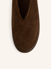 Shearling loafers