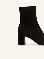 Suede ankle boots