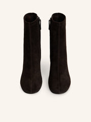 Suede ankle boots