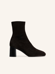 Suede ankle boots