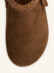 Shearling mules