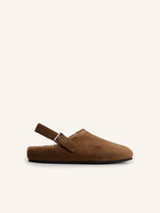 Shearling mules