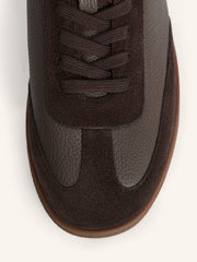 Leather sneakers