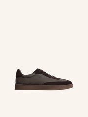 Leather sneakers