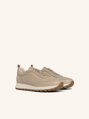 Leather sneakers