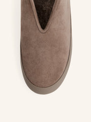 Shearling loafers