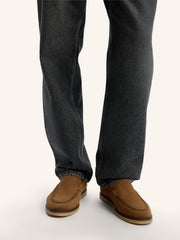 Suede loafers