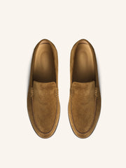 Suede loafers