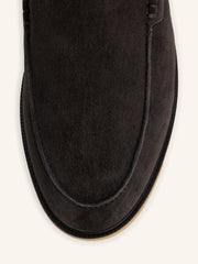 Suede loafers