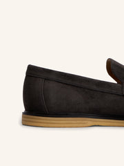 Suede loafers
