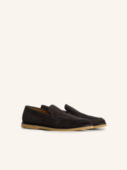Suede loafers