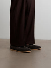 Suede loafers