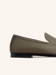 Leather loafers