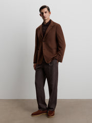 Suede loafers