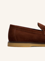 Suede loafers