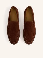 Suede loafers