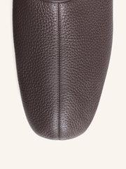 Leather mules