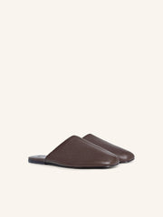 Leather mules
