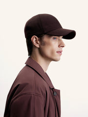 Wool baseball cap
