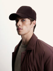 Wool baseball cap