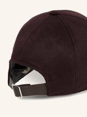 Wool baseball cap
