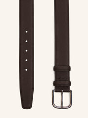 Leather belt
