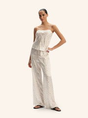 Home Mulberry silk trousers
