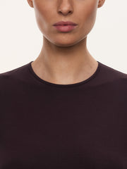 Kim modal-silk long-sleeve top