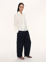 Simone cotton-silk shirt