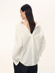 Simone cotton-silk shirt