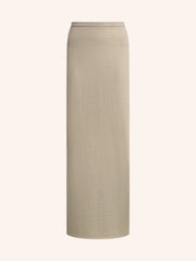 Camelia merino-silk skirt
