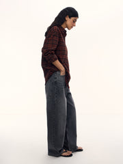 Cotton flannel shirt