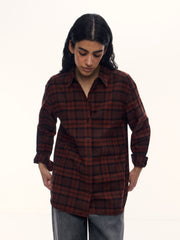 Cotton flannel shirt