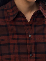 Cotton flannel shirt