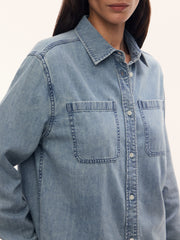 Lightweight denim shirt