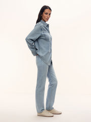 Lightweight denim shirt