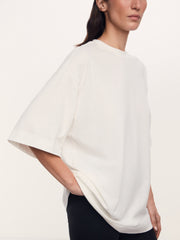 Peached cotton T-shirt