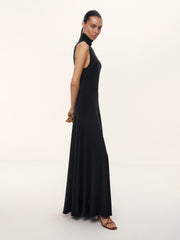 Wool-lyocell dress