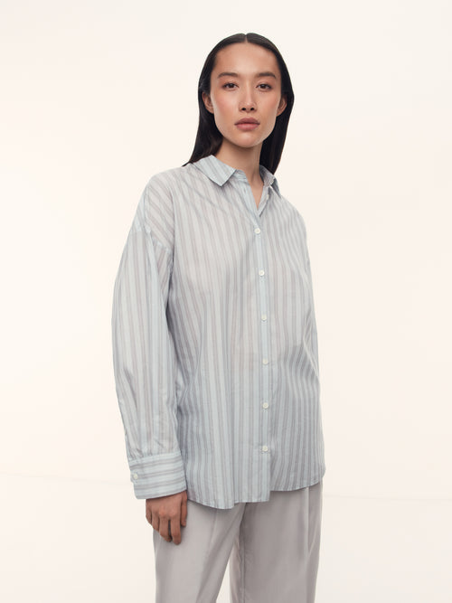 Bureau cotton-silk shirt